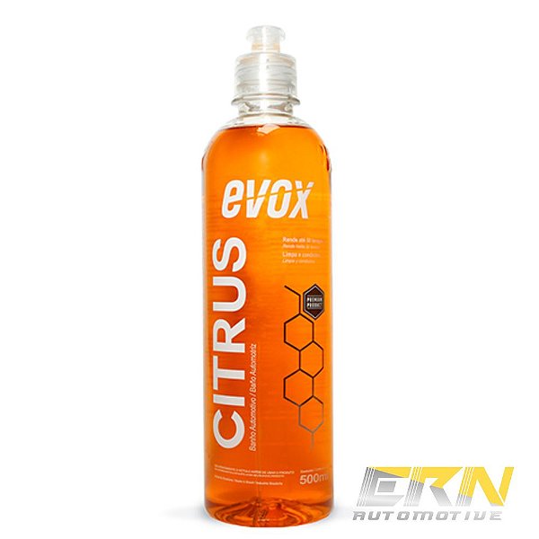 Citrus 500ml Lava Autos Neutro Concentrado 1:400 - EVOX