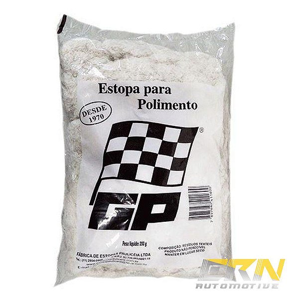 Estopa GP 200g P/ Polimento Limpeza - PAULICEIA