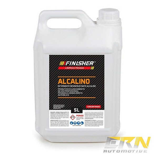 Alcalino 5L Desengraxante Alcalino Concentrado 1:100 - FINISHER