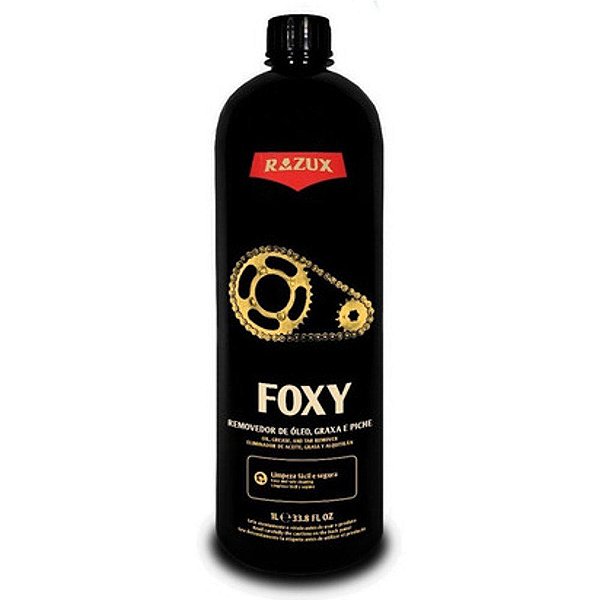 Foxy 1L Removedor De Graxa Corrente Moto Óleo Piche- RAZUX