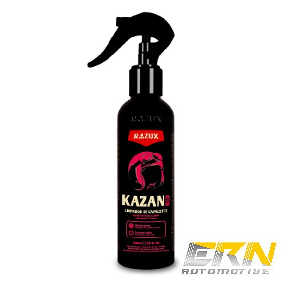 Kazan Red 240ml Limpador De Capacetes Perfumado - RAZUX