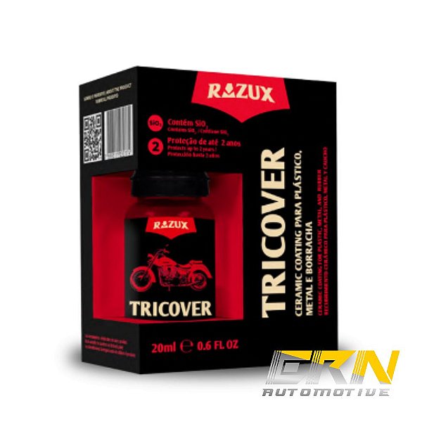 Tricover 20ml Vitrificador P/ Motor Plásticos Coating - RAZUX