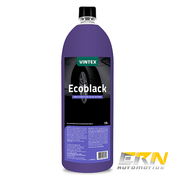 Ecoblack 1,5L Finalizador P/ Caixa De Roda E Tapete - VINTEX