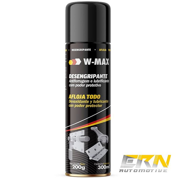 Desengripante W-MAX 300ml Spray Lubrifica Protege - WURTH