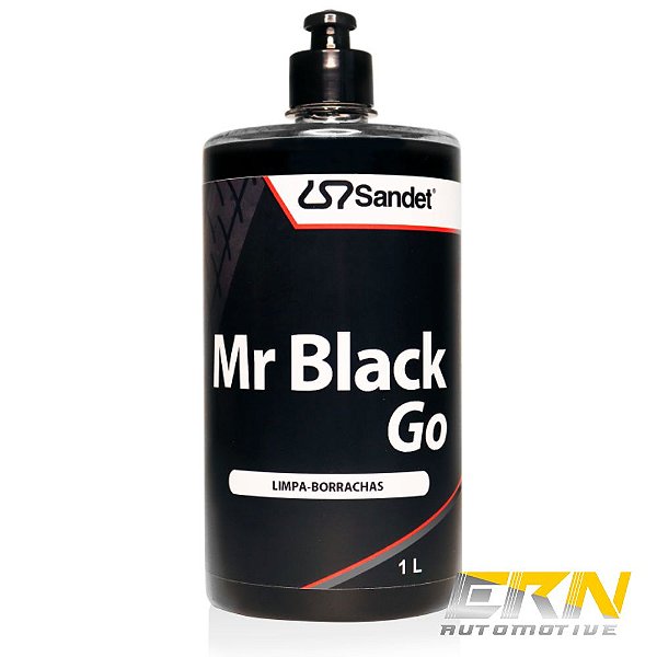 Mr. Black Go 1L Pneu Pretinho Acetinado Pronto Uso - SANDET