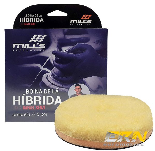 Boina De Lã Híbrida 5" P/ Roto Forçada Rafael Senzi - MILLS