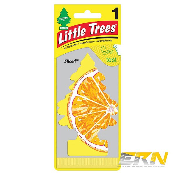 Sliced (LARANJA) Aromatizante De Pendurar - LITTLE TREES