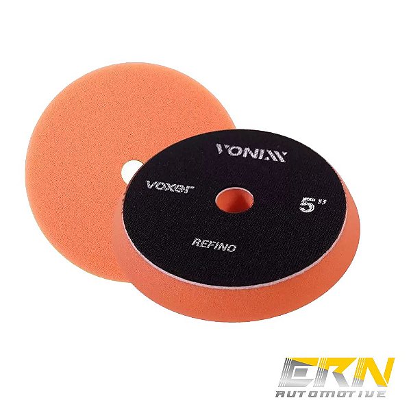 Boina De Espuma Refino 5" C/ Velcro Voxer Laranja - VONIXX