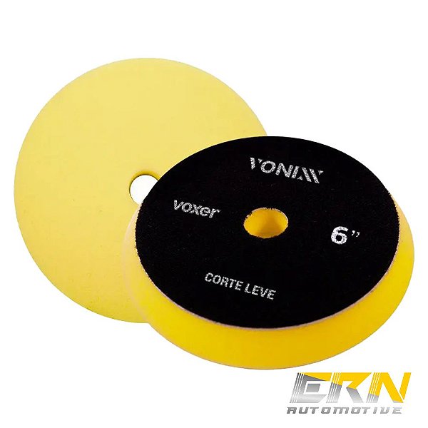 Boina De Espuma Corte Leve 6" C/ Velcro Voxer Amarelo - VONIXX