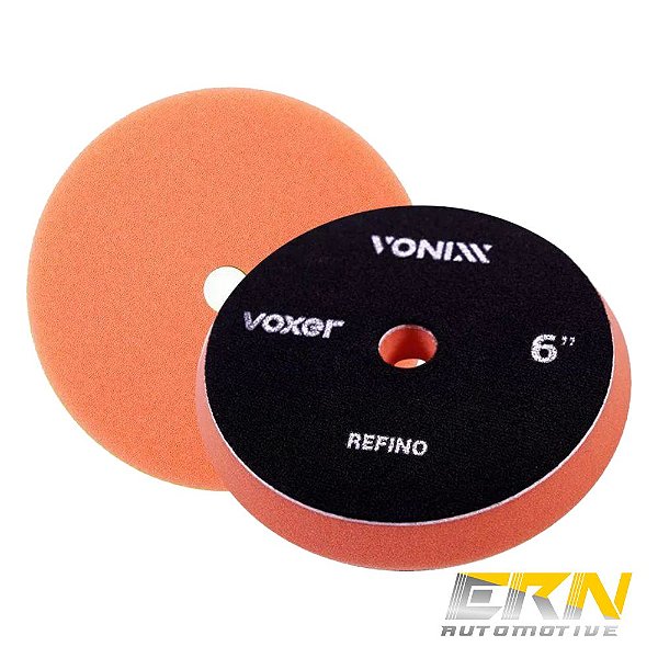 Boina De Espuma Refino 6" C/ Velcro Voxer Laranja - VONIXX