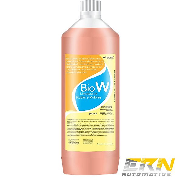 Bio-W 1L Desengraxante Limpa Rodas Motores Concentrado - ALCANCE