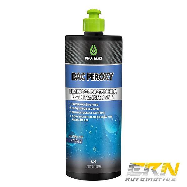 Bac Peroxy 1,5L Peróxido Limpa Estofados Concentrado - PROTELIM