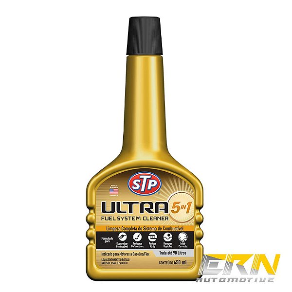 Ultra 5 em 1 450ml Aditivo Combustível Limpa Injeção - STP