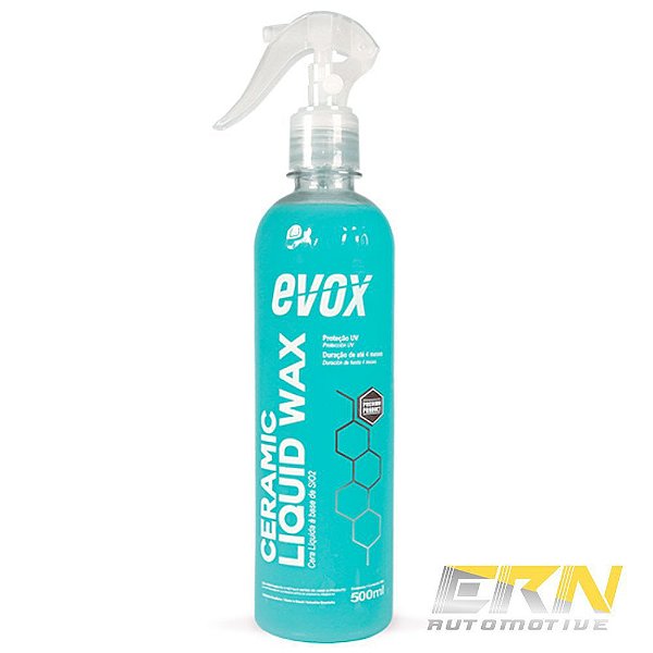 Ceramic Liquid Wax 500ml Cera Líquida Carnaúba SiO2 Spray - EVOX
