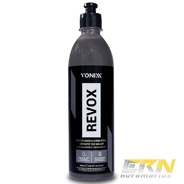 Revox 500ml Selante De Pneus Acetinado Pretinho - VONIXX