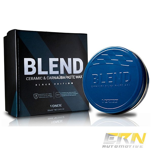 Blend Paste Wax Black Edition 100ml Cera Em Pasta Cores Escuras - VONIXX