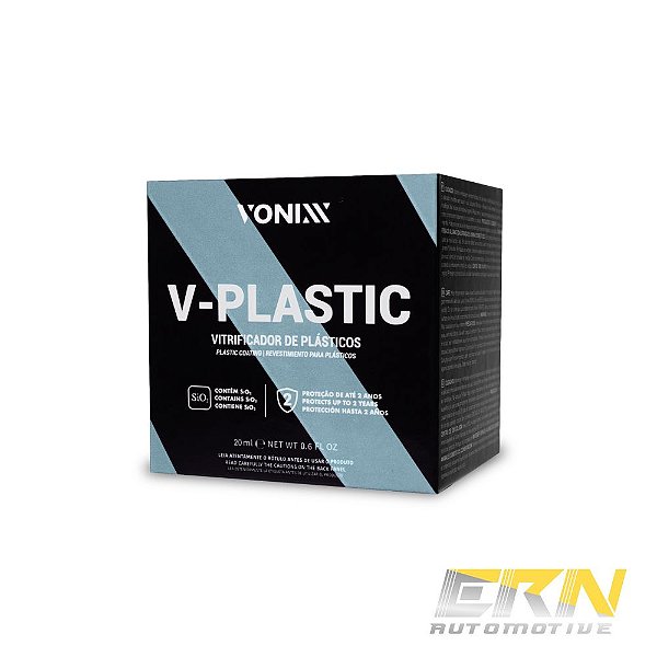 V-Plastic 20ml Vitrificador P/ Plásticos 2 Anos - VONIXX