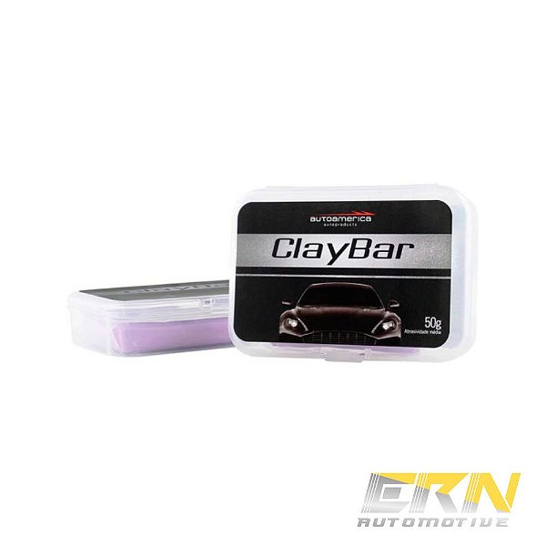 Clay Bar 50g Barra Descontaminante C/ Embalagem - AUTOAMERICA