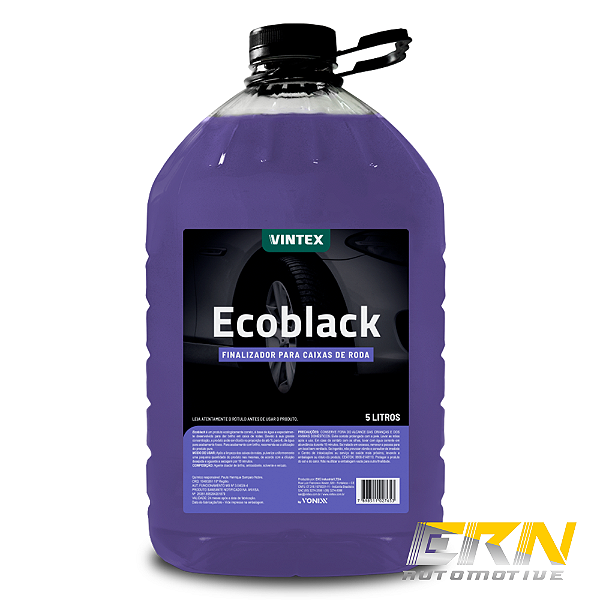 Ecoblack 5L Finalizador P/ Caixa De Roda E Tapete - VINTEX