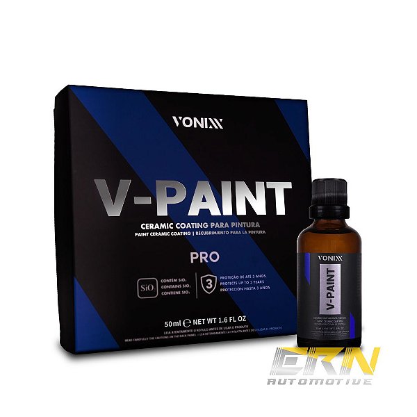 V-Paint Pro 50ml Vitrificador P/ Pintura Coating 3 Anos - VONIXX