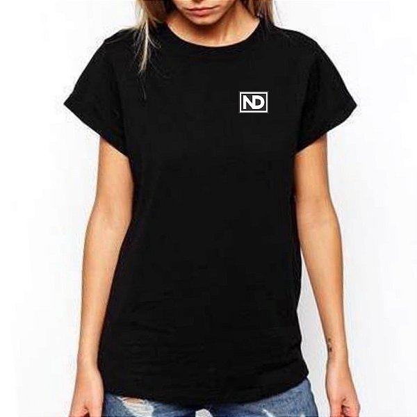 CAMISETA BABY LOOK NODOA LOGO PEQUENO