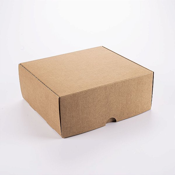 Caixa Retangular Kraft (01 unidade) - REISA Embalagens
