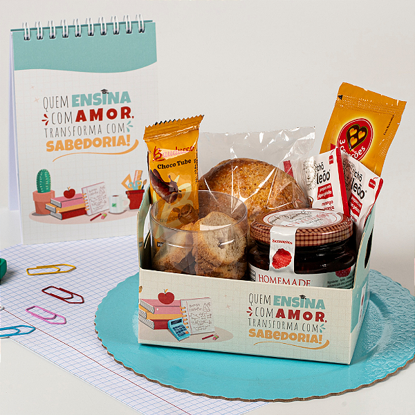 Mini Caixote Dia Dos Professores (05 unidades)