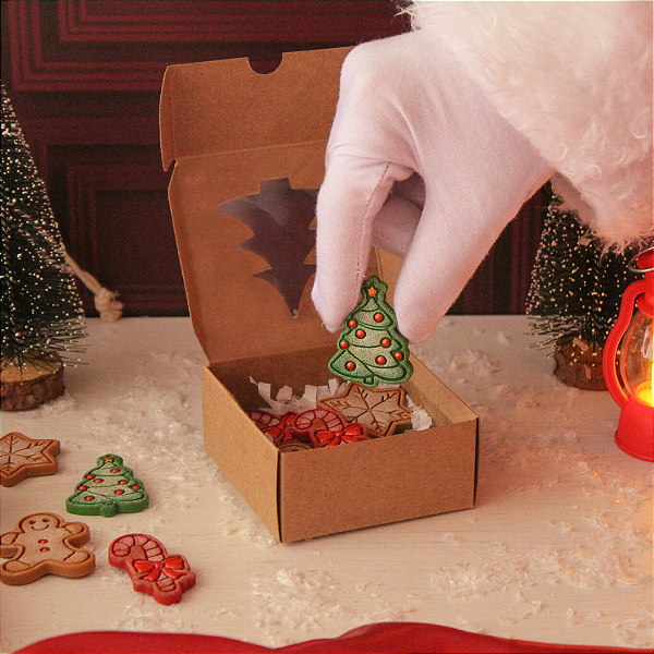 Mini Box Natal Kraft (05 unidades)