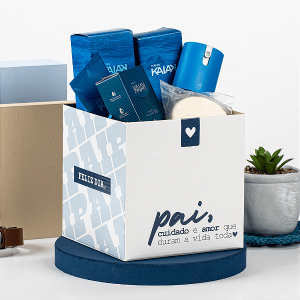 Cachepot Quadrado Pote 15 Feliz Dia, Pai! (05 unidades)