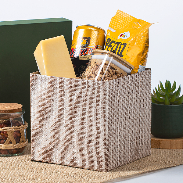 Cachepot Quadrado Pote 15 Juta (05 unidades)