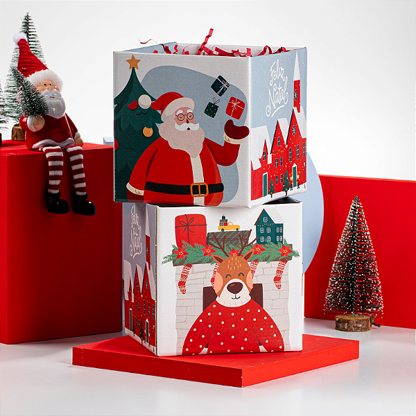 Cachepot Quadrado Pote 15 Noite Encantada (05 unidades)