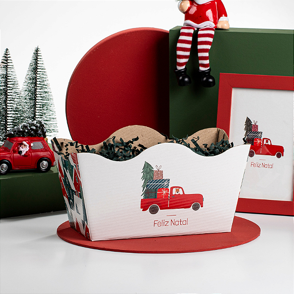 Cachepot Vintage Duplo 11 Viagem de Natal (05 unidades)