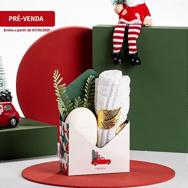 Mini Envelope Viagem de Natal (05 unidades)