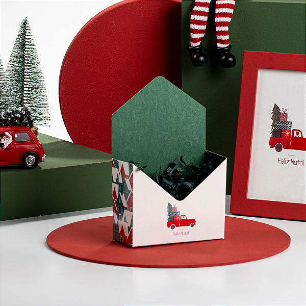 Mini Envelope Viagem de Natal (05 unidades)