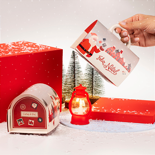 Mini Caixa Correio | Caixa Caneca Noite Encantada (05 unidades)