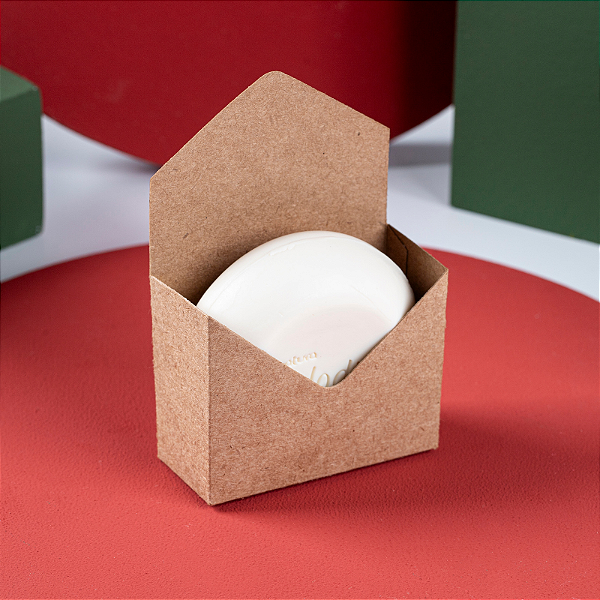Mini Envelope Kraft Para Sabonete (05 unidades)