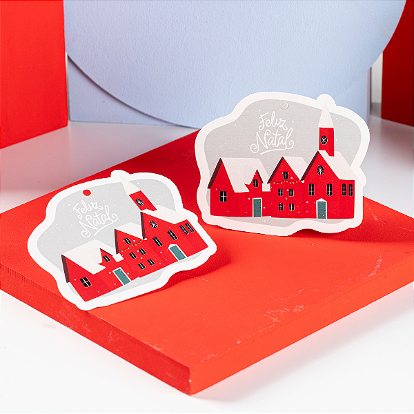 Tag Vila de Natal (10 unidades)