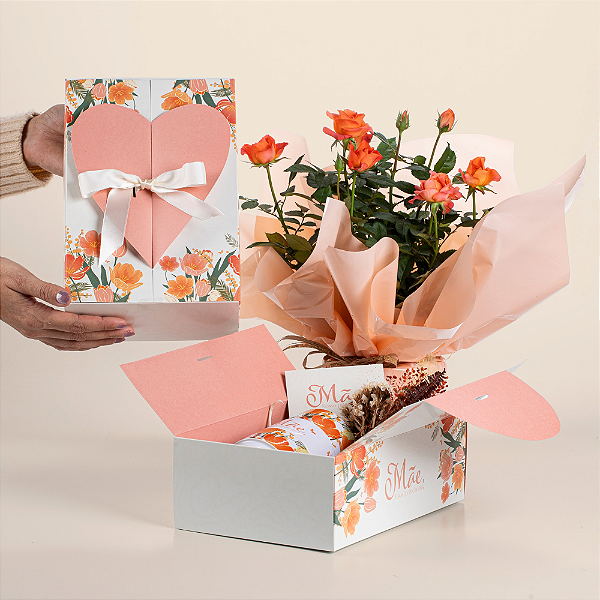 Caixa Coração Mãe, Nosso Primeiro Lar (05 Unidades)