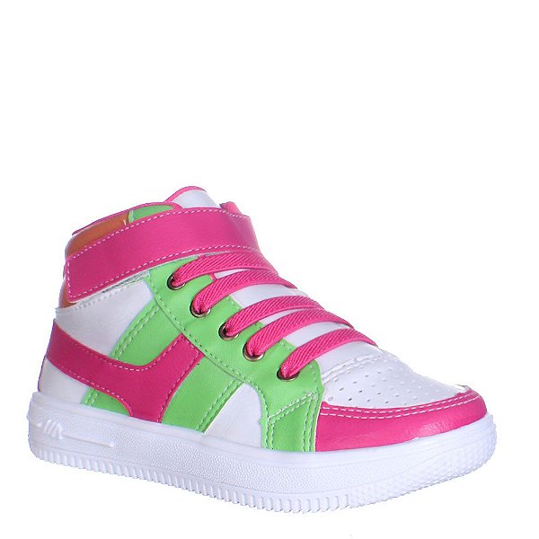 Tenis Sneakers Botinha Star Infantil Menina Love Modinha