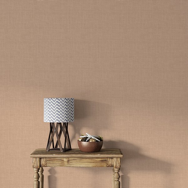 Papel de Parede Linho Laranja 03