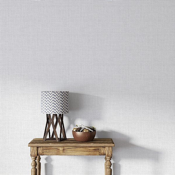 Papel de Parede Linho Branco 08