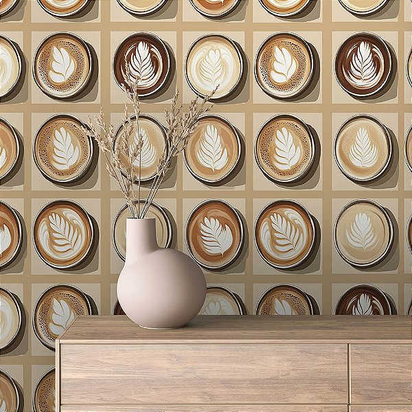 Papel de Parede Lanchonete Cafés