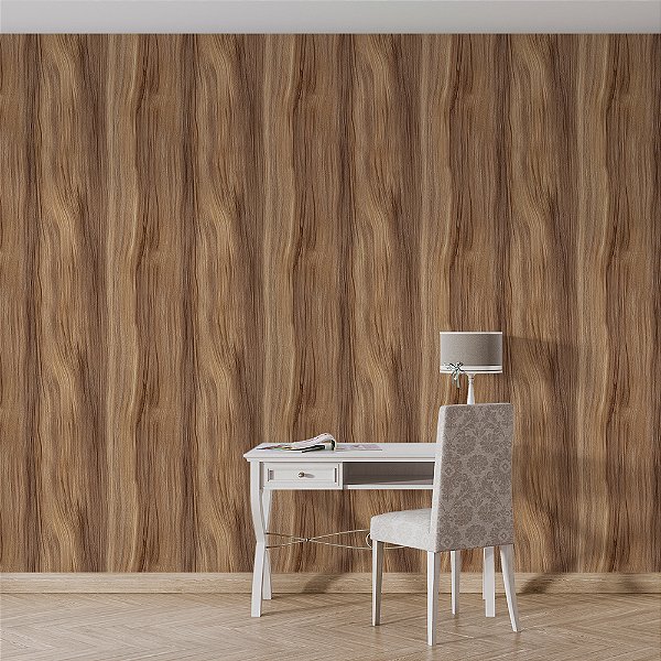 Papel de Parede Madeira Carvalho