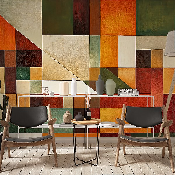 Papel de Parede Cores Boho