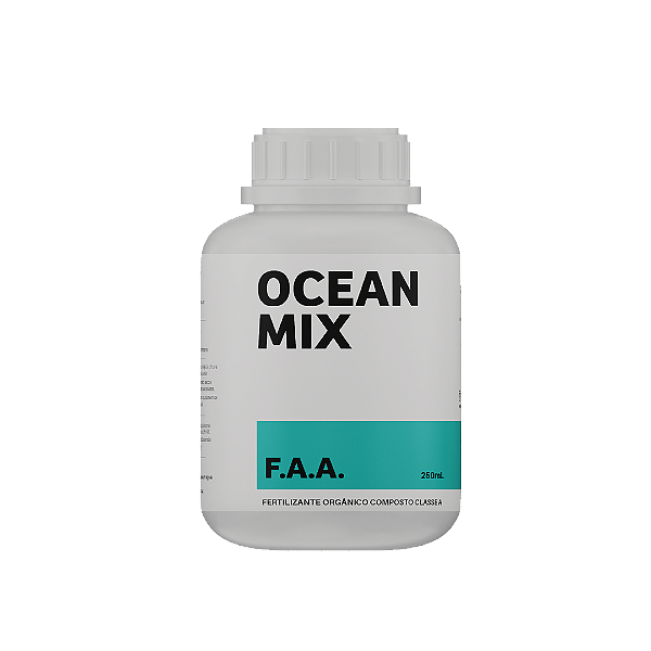 Fertilizante de Algas e Peixes - Ocean Mix 250mL