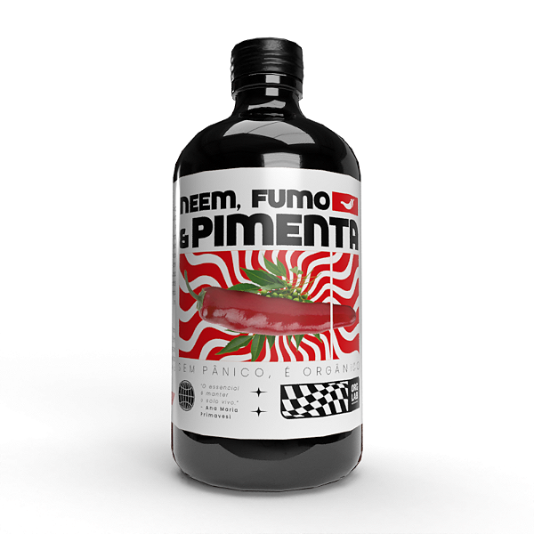 Defensivo Natural - Neem, Fumo & Pimenta