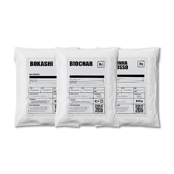 Kit Biologia UP - Carga biológica de solo
