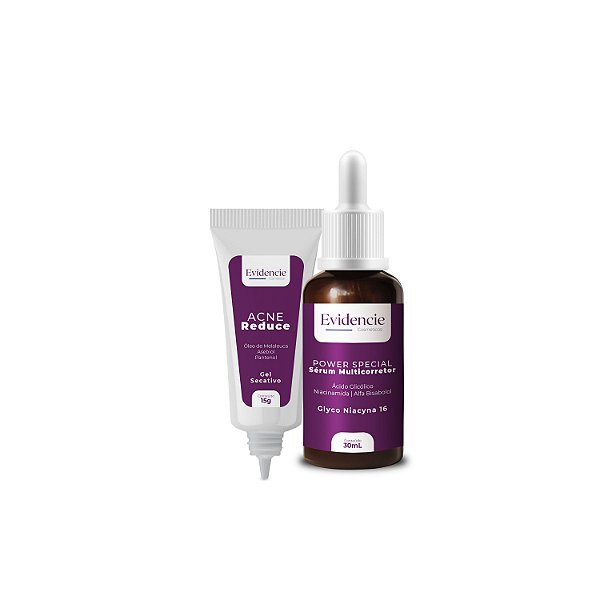 Kit Evidencie Duo Acne Reduce Tipo De Pele Todos