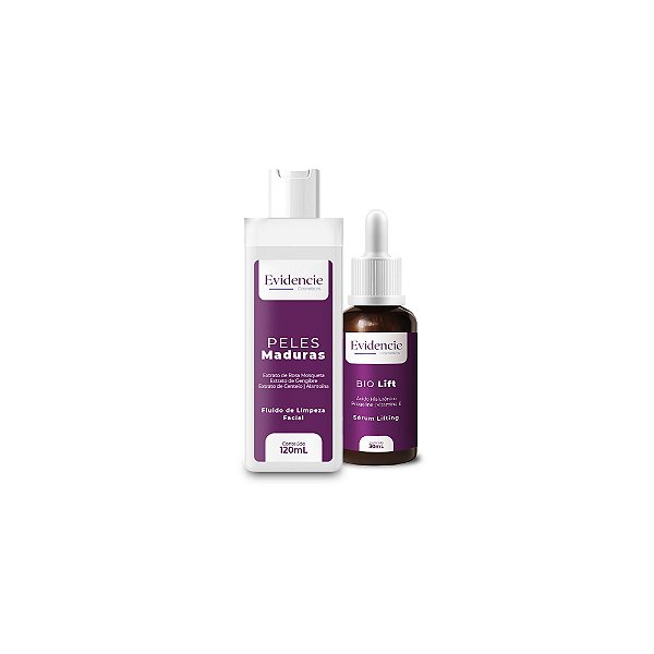 Kit Evidencie Anti Rugas Duo Peles Maduras Tipo De Pele Todos