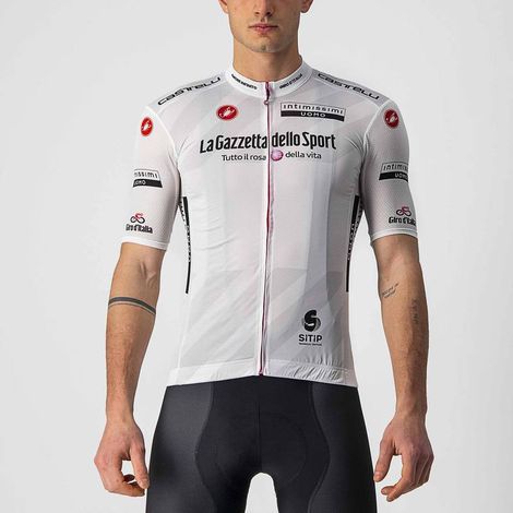 CAMISA CASTELLI MEN GIRO 104 COMPETIZIONE - WHITE/TAM -L